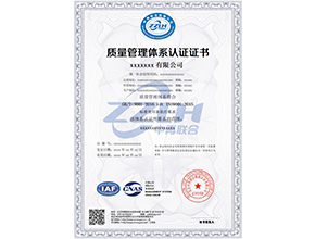 ISO 9001质量管理体系认证